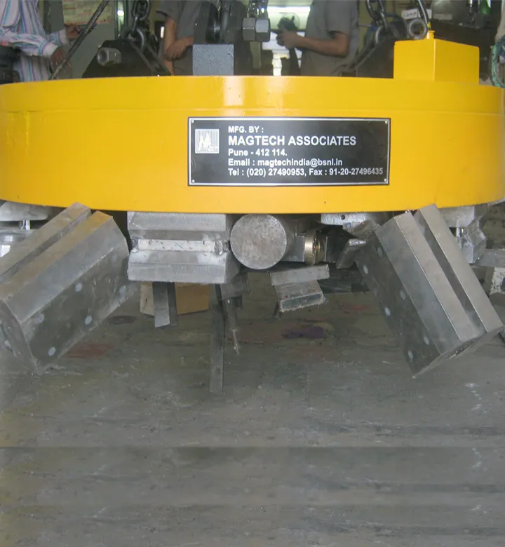 Electromagnetic Lifters for Scrap Lifting