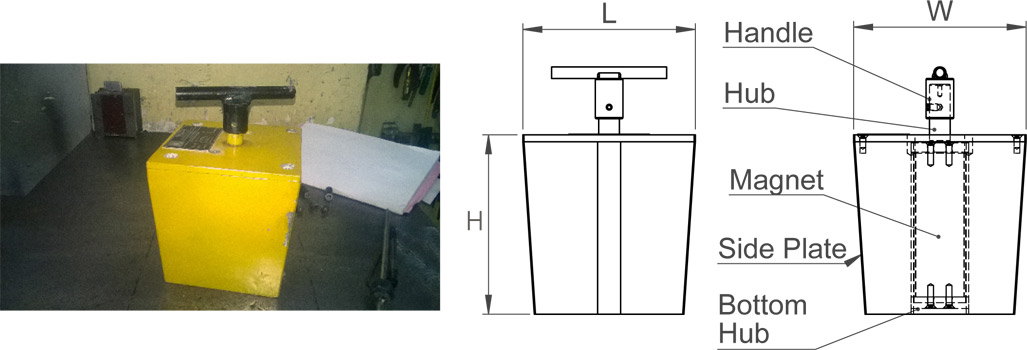 shuttering-magnet-tapered-shape