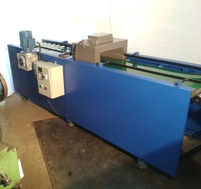 Tunnel Type Demagnetizer With belt Conveyor