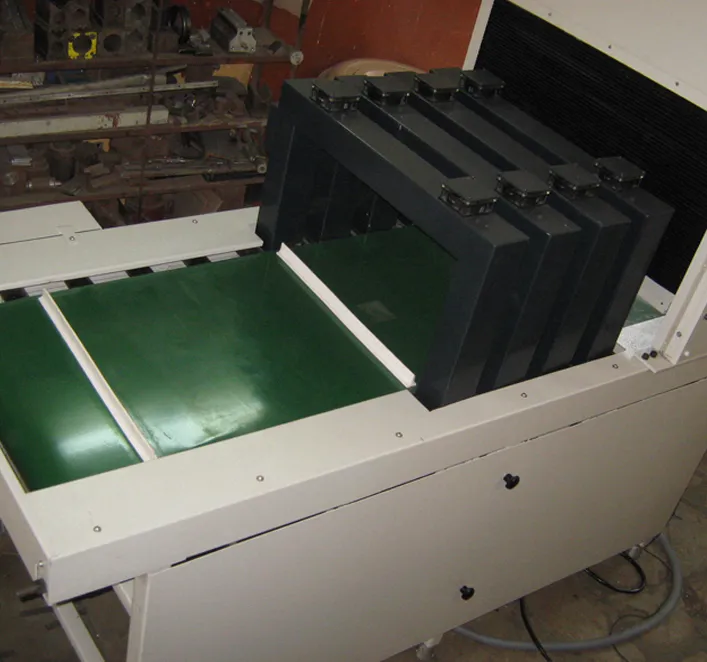 Tunnel Type Demagnetizer With belt Conveyor